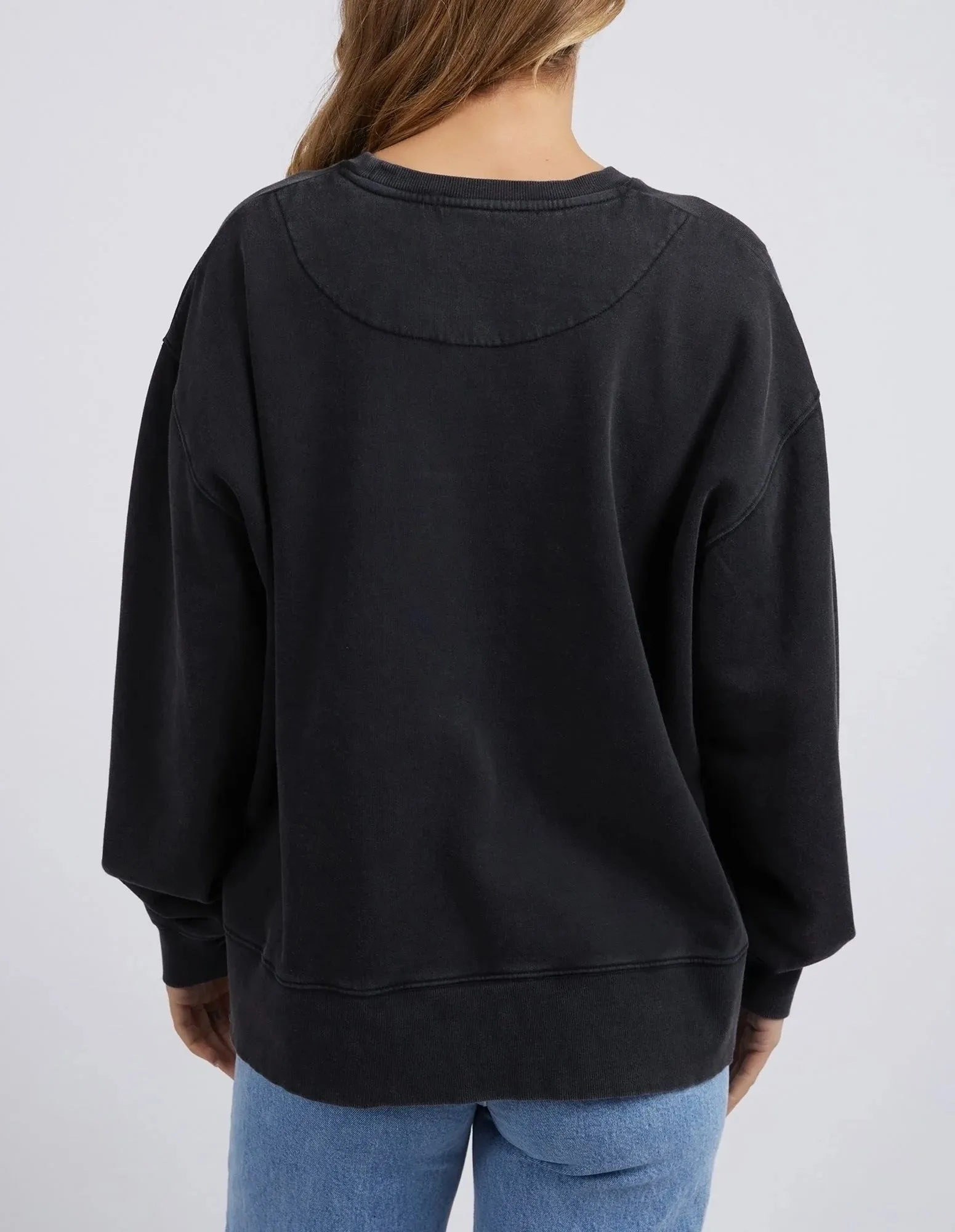 Foxwood ROSA CREW | WASHED BLACK
