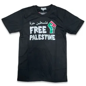 FREE PALESTINE FREE PALESTINE SHIRT (BLACK)
