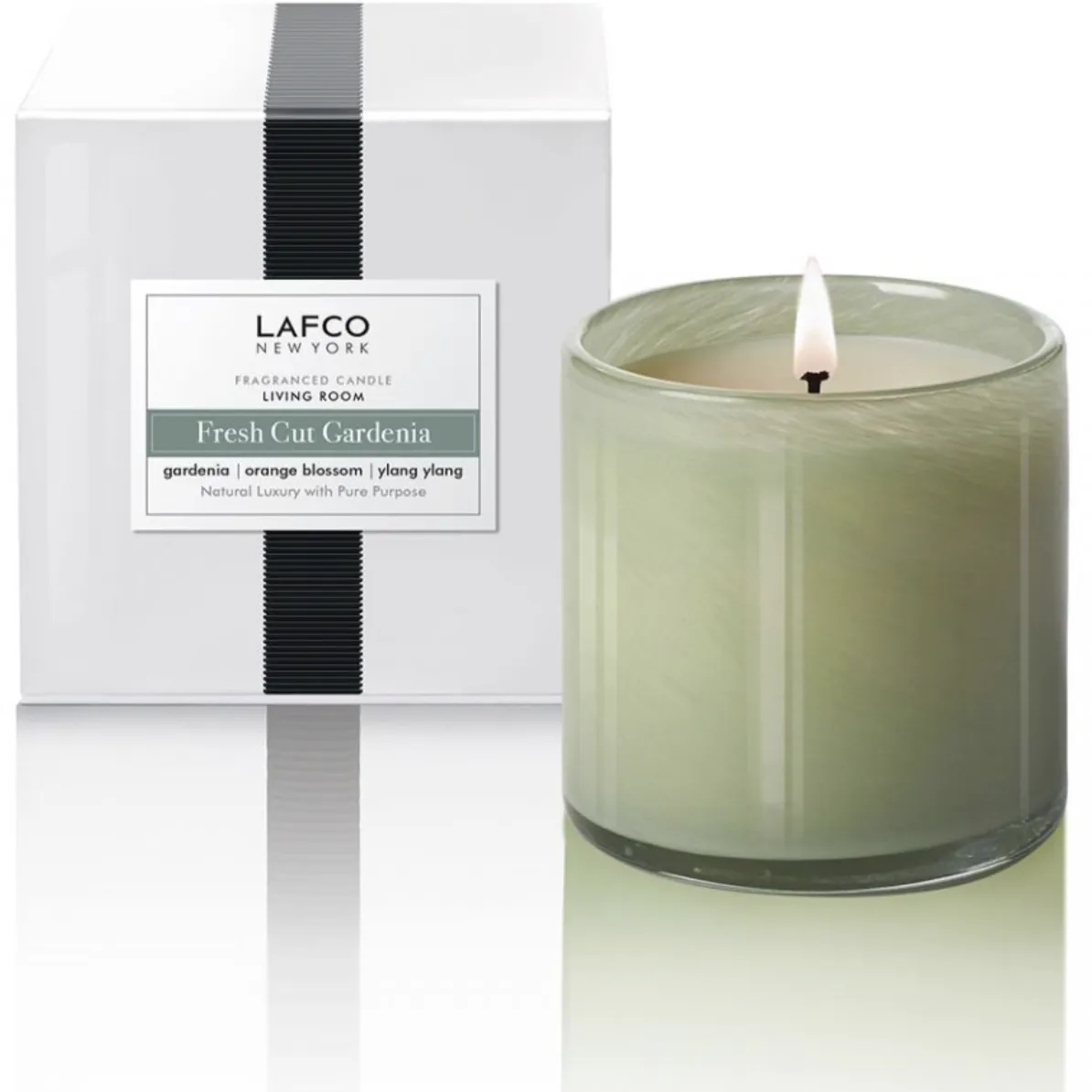 Fresh Cut Gardenia Signature Candle - 15.5 oz and 6.5 oz