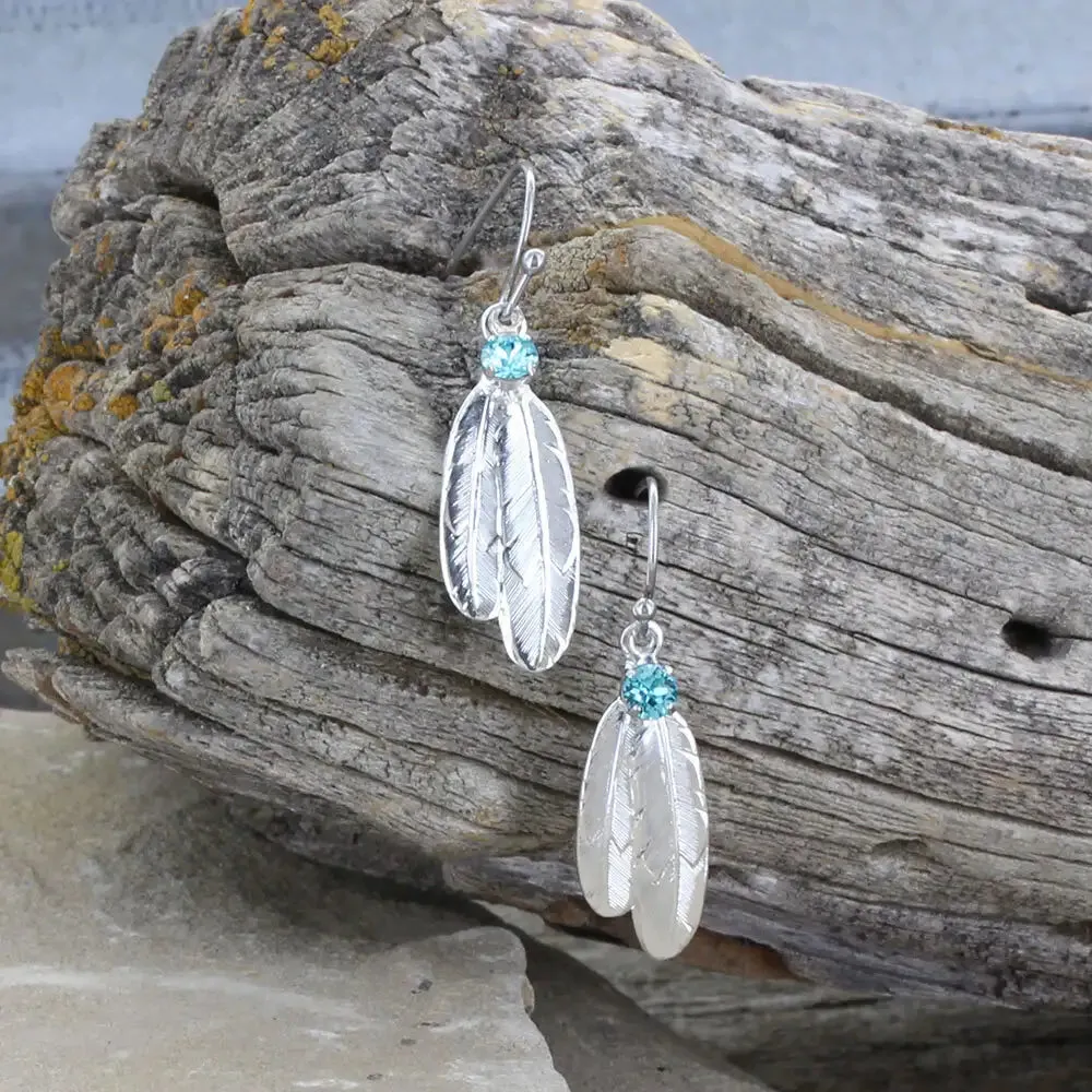 Gift of Freedom Feather Earrings