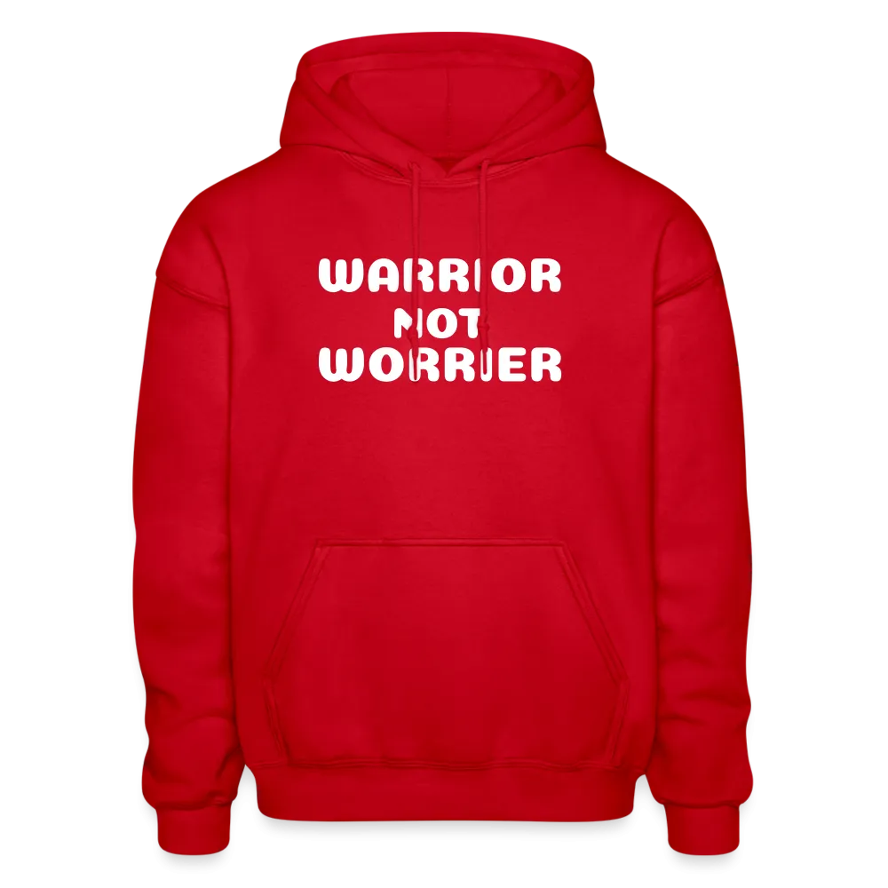 Gildan Heavy Blend Adult Hoodie with a message of strength Warrior