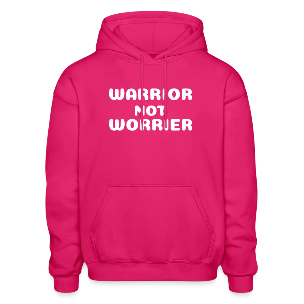 Gildan Heavy Blend Adult Hoodie with a message of strength Warrior