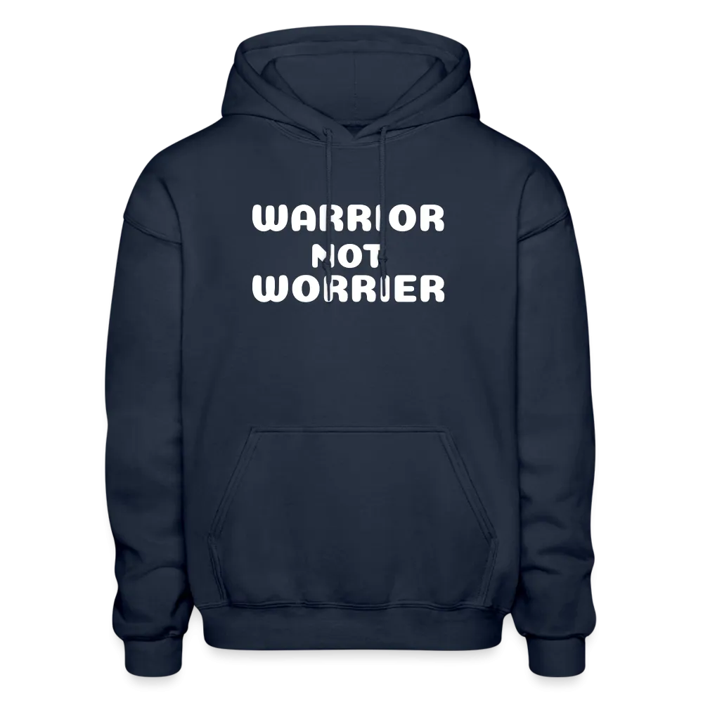 Gildan Heavy Blend Adult Hoodie with a message of strength Warrior