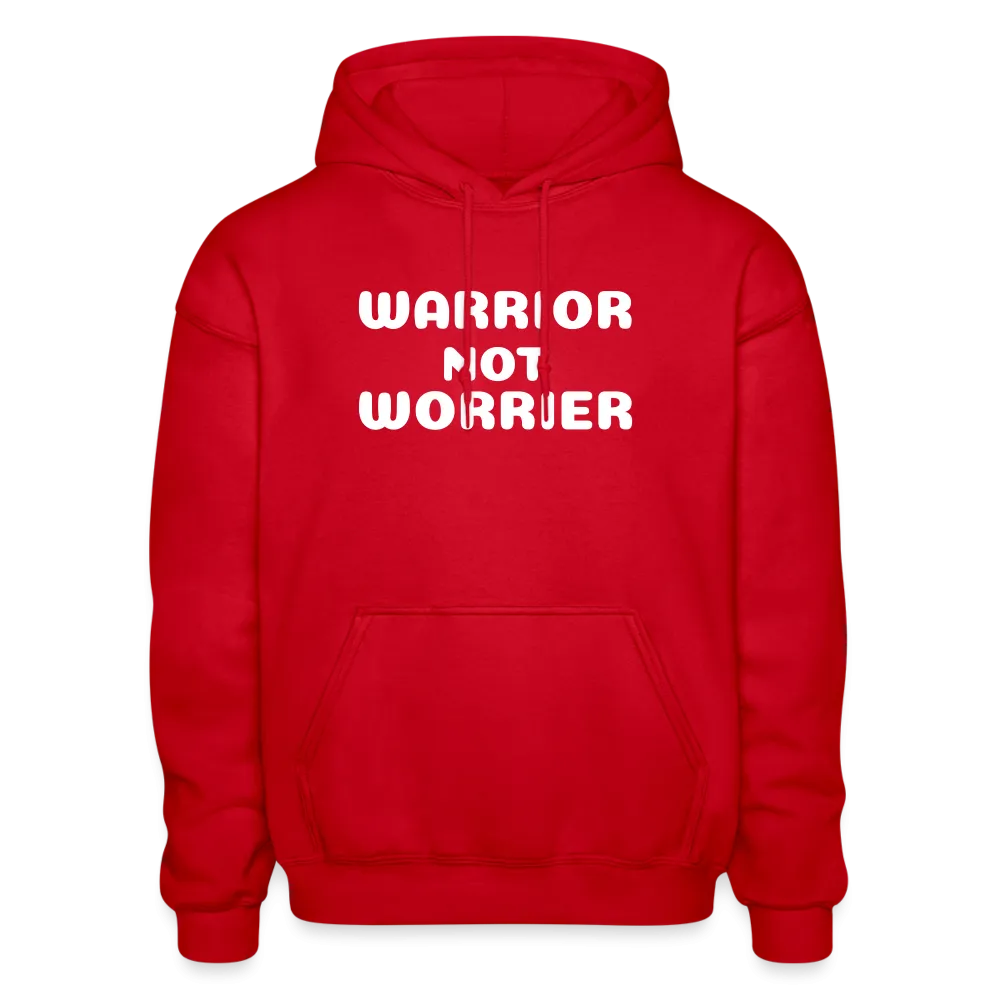 Gildan Heavy Blend Adult Hoodie with a message of strength Warrior