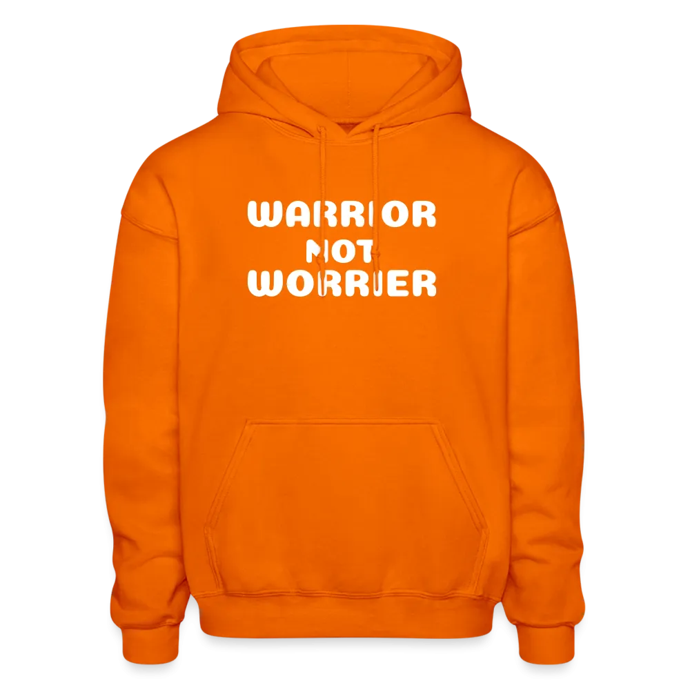 Gildan Heavy Blend Adult Hoodie with a message of strength Warrior