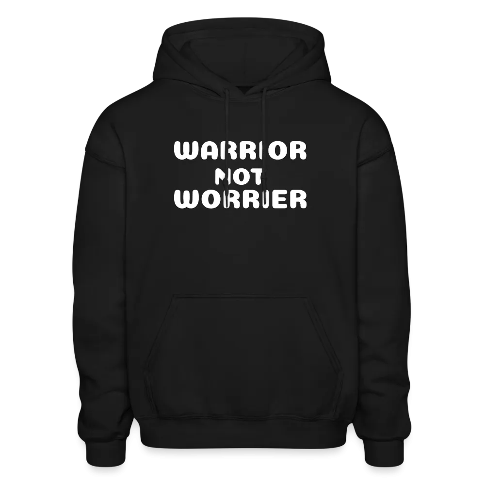 Gildan Heavy Blend Adult Hoodie with a message of strength Warrior