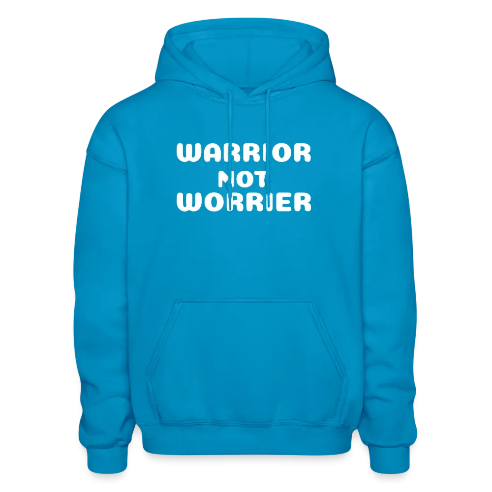 Gildan Heavy Blend Adult Hoodie with a message of strength Warrior