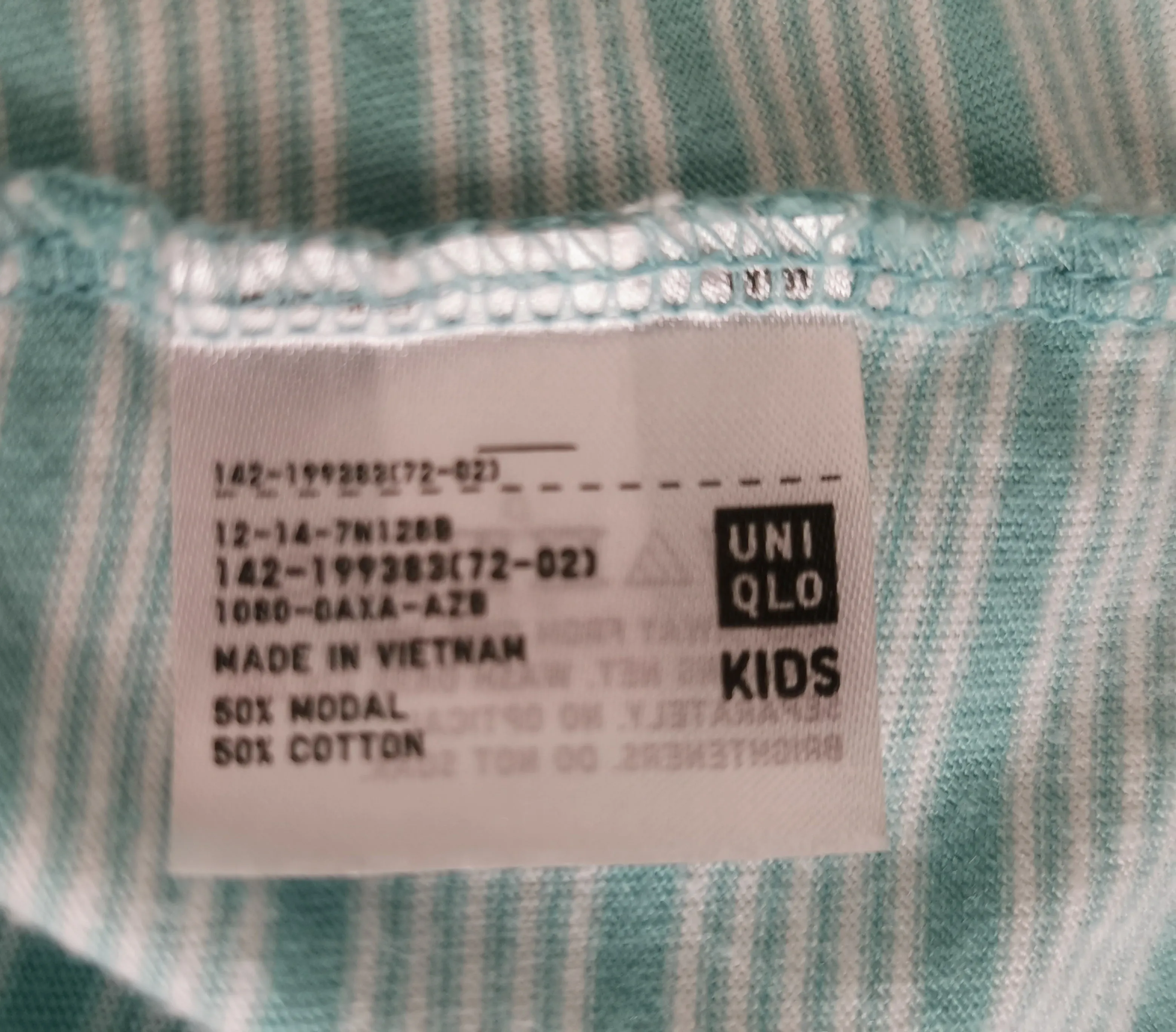 GIRL SIZE 130 (6/7 YEARS) - UNIQLO KIDS, Soft & Cozy Cap Sleeve Tunic T-Shirt EUC B42