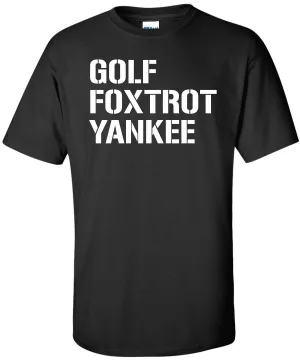 Golf Foxtrot Yankee