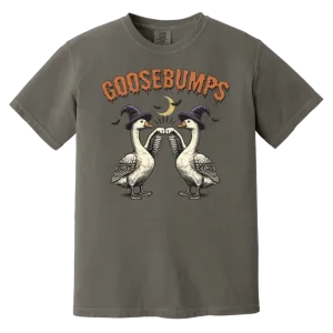 Goosebumps Halloween T-Shirt – Spooky Goose Comfort Colors Tee