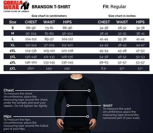Gorilla Wear - Branson T-shirt