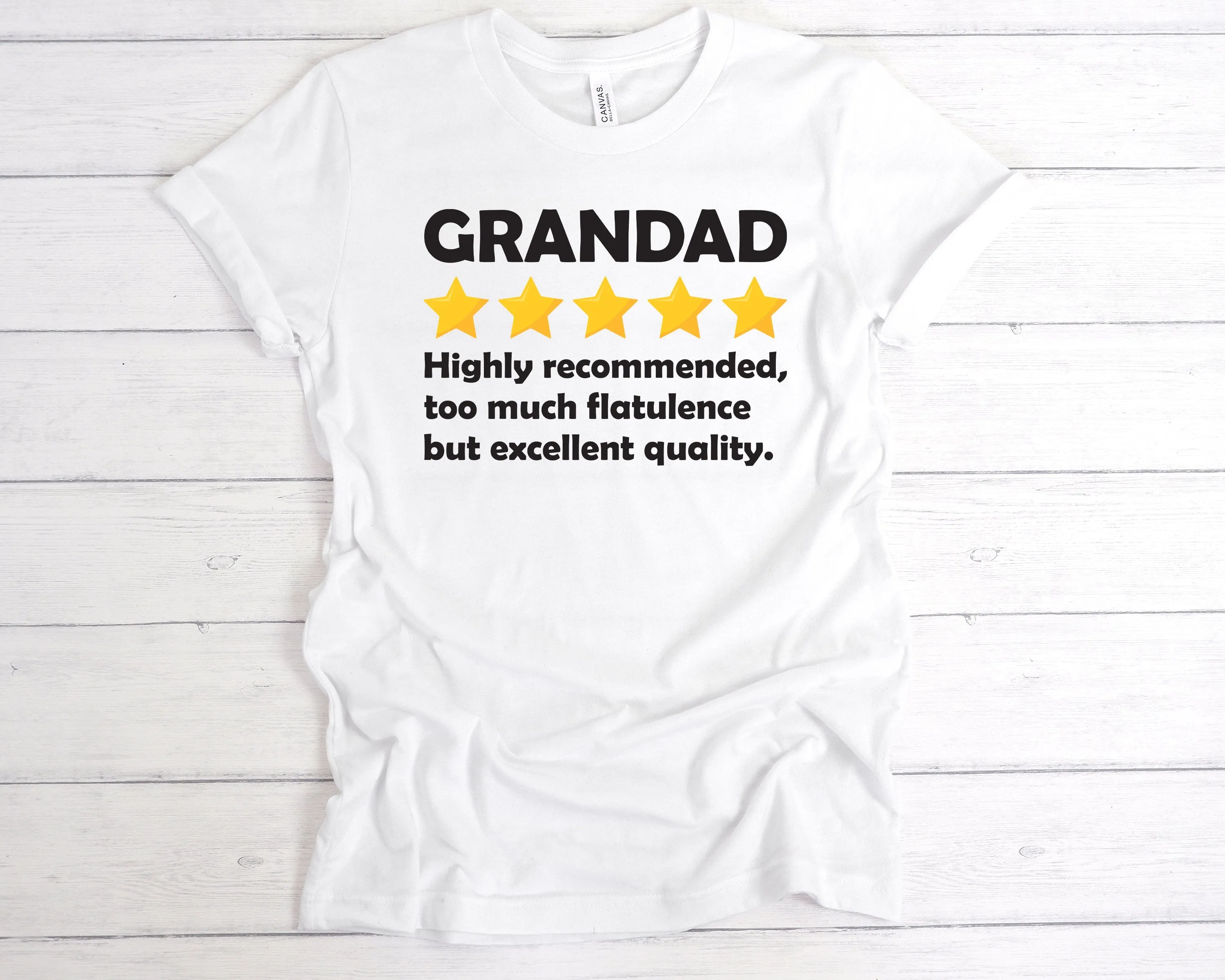 Grandad 5 Star Review T-Shirt
