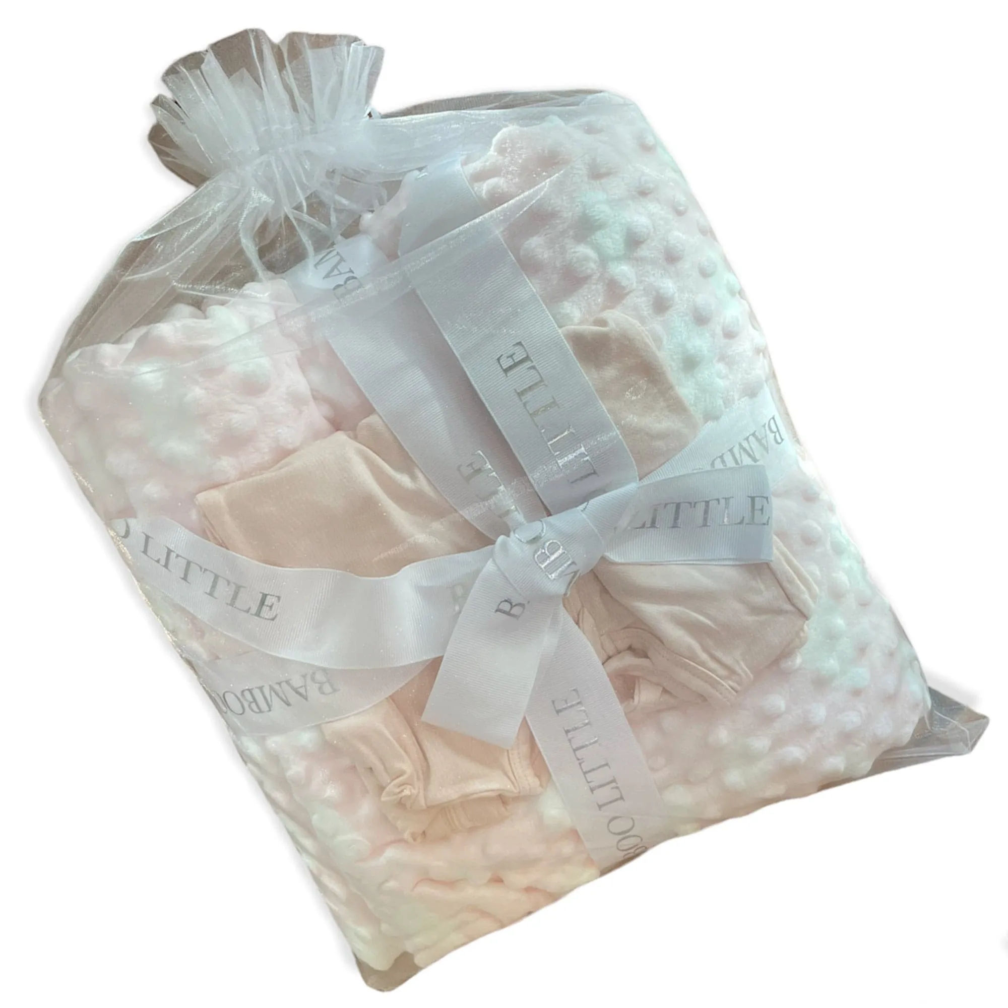 Gray Cloud Blanket & Footie Gift Set ($99 value)