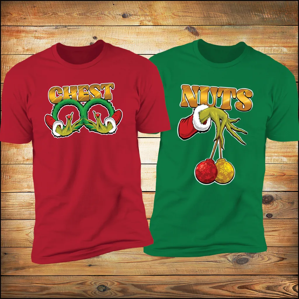 Grinch Chestnuts Christmas Tees