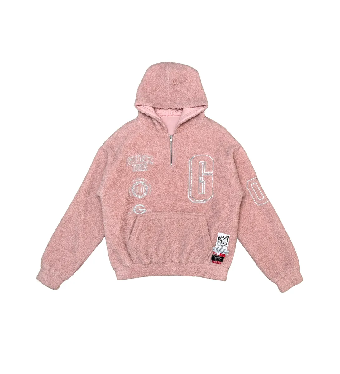 Gunzinii Gunz Dep Hoodie (PINK)