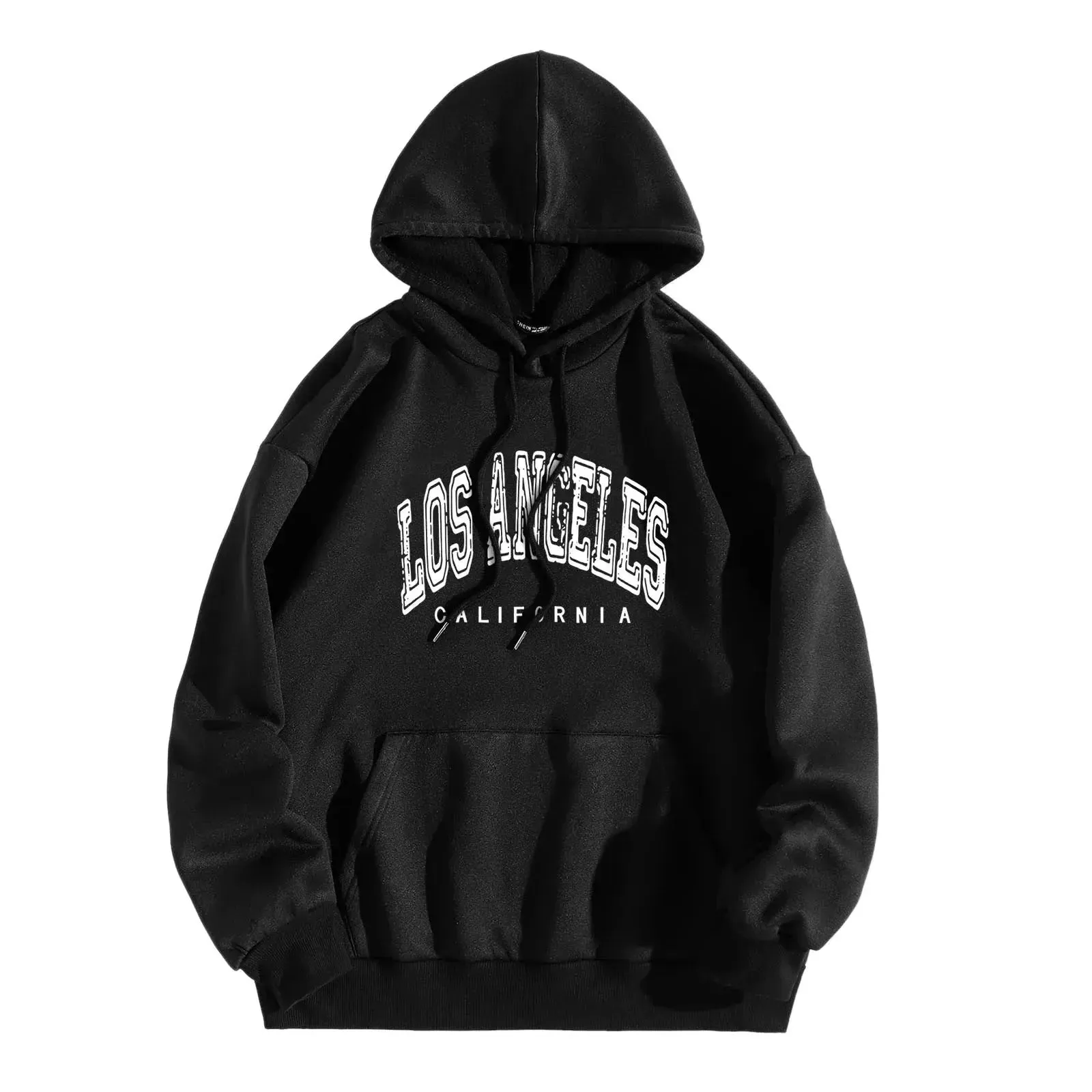 Harajuku Style Letter Hoodie Fashionable Women’s Pullover Top