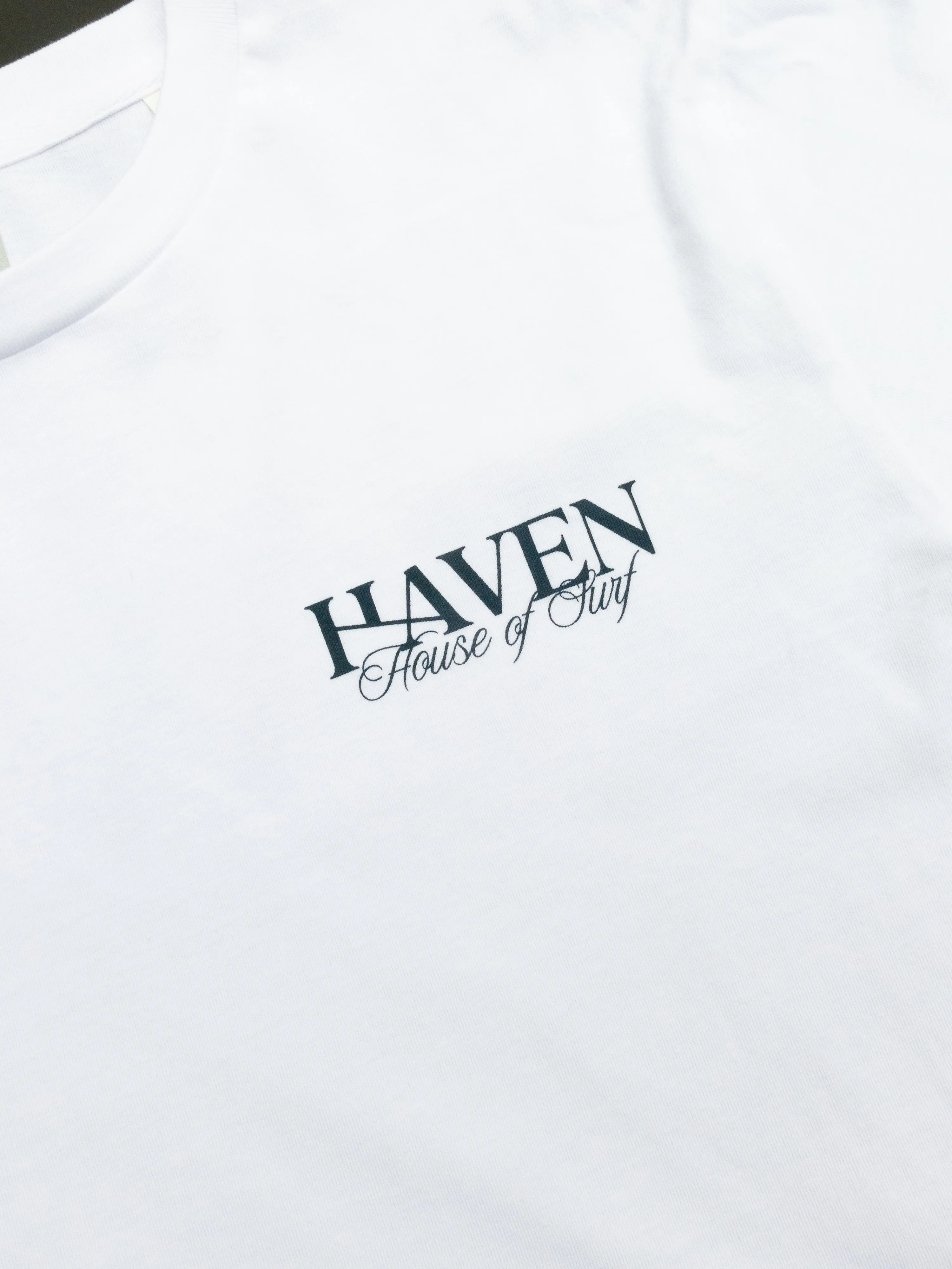 Haven Surf - House of Surf Long Sleeve Tee  - White
