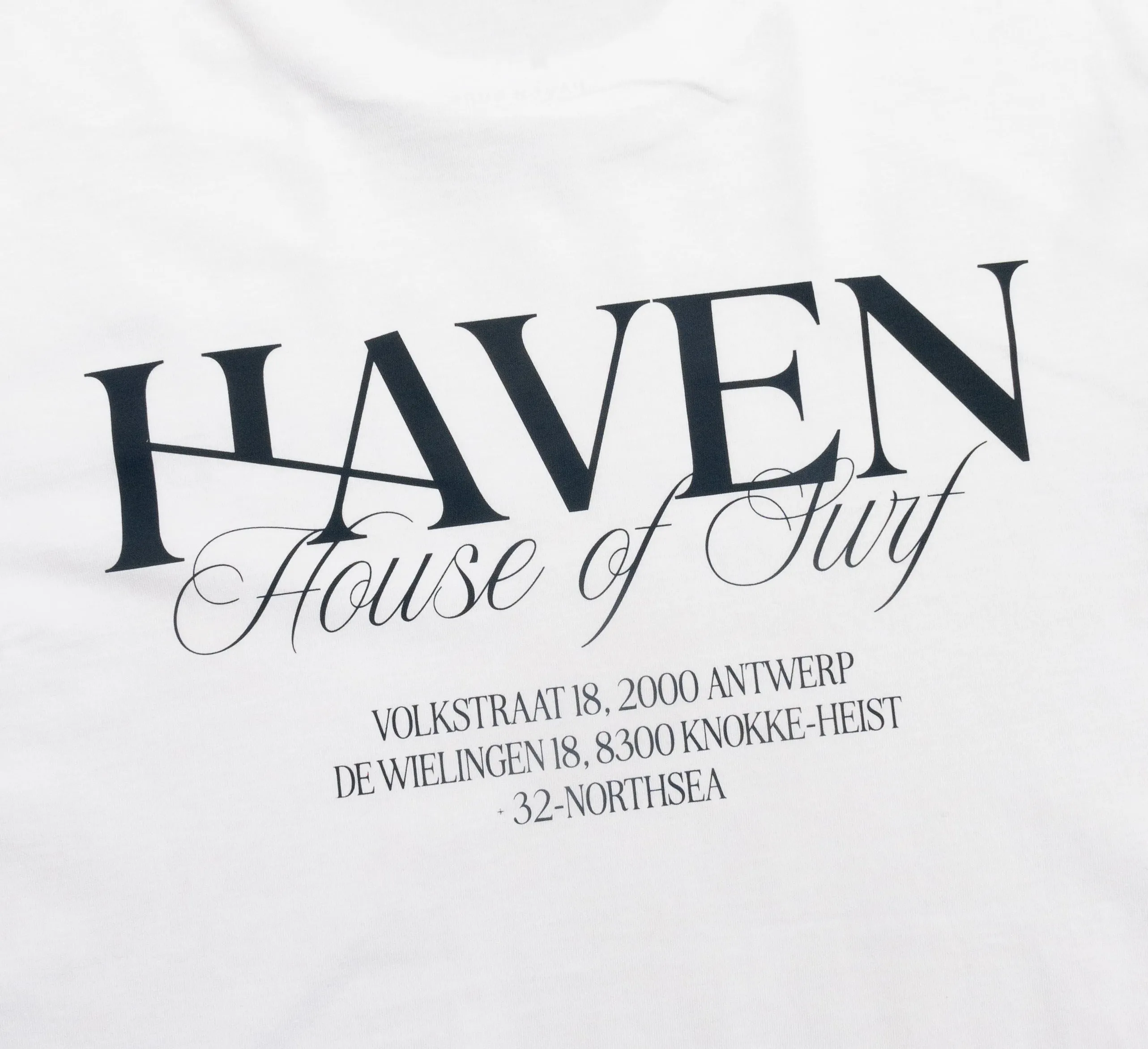 Haven Surf - House of Surf Long Sleeve Tee  - White