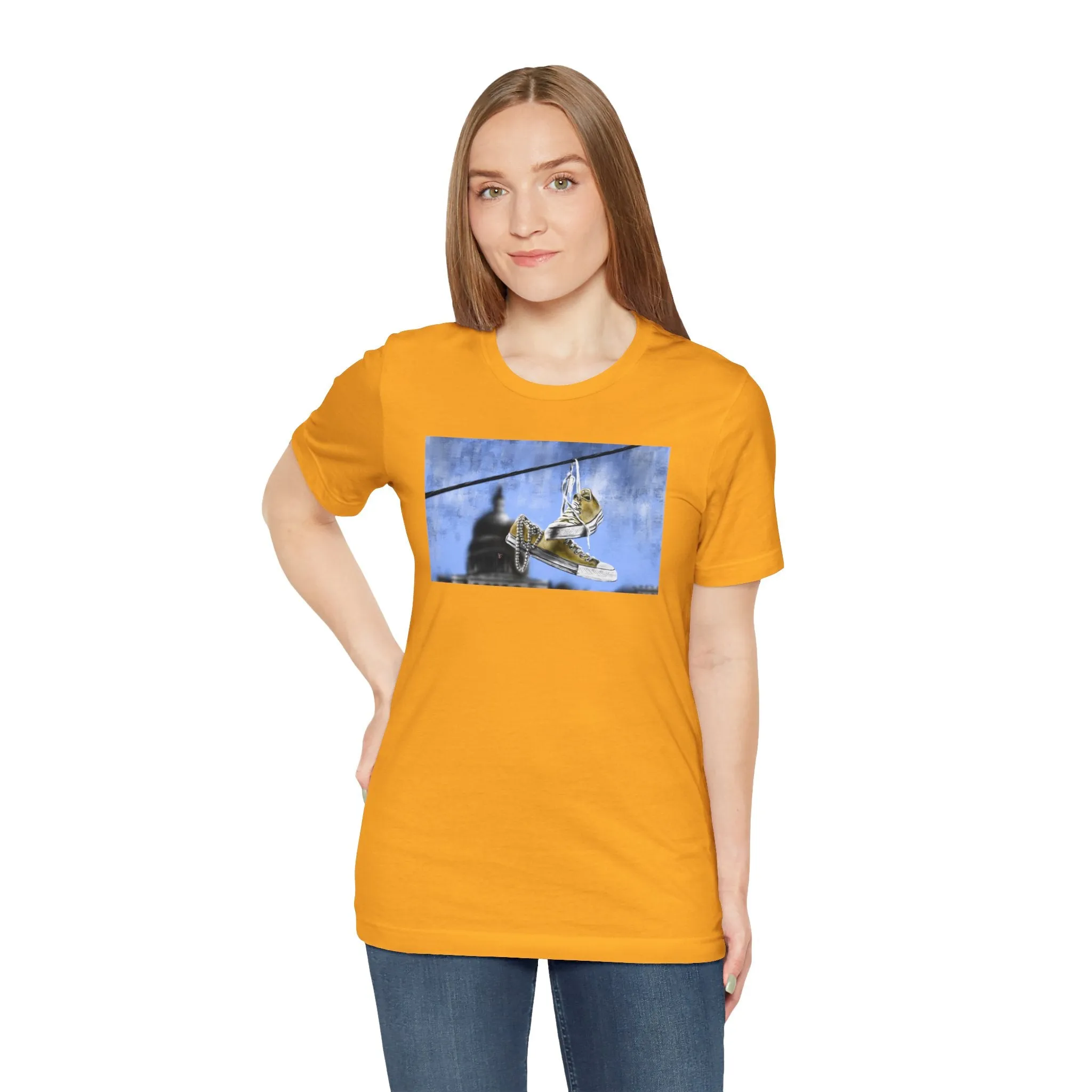 Heart of Gold | Chucks & Pearls Unisex T-Shirt