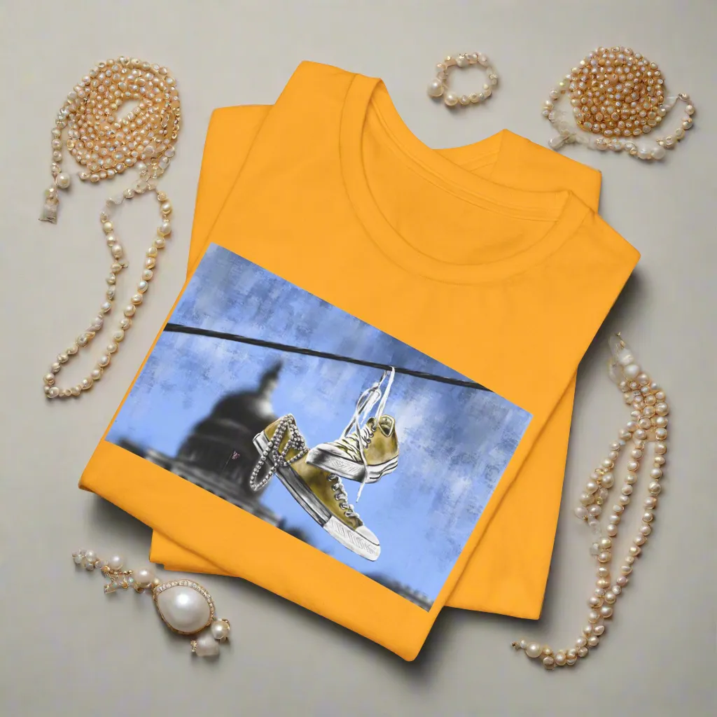 Heart of Gold | Chucks & Pearls Unisex T-Shirt
