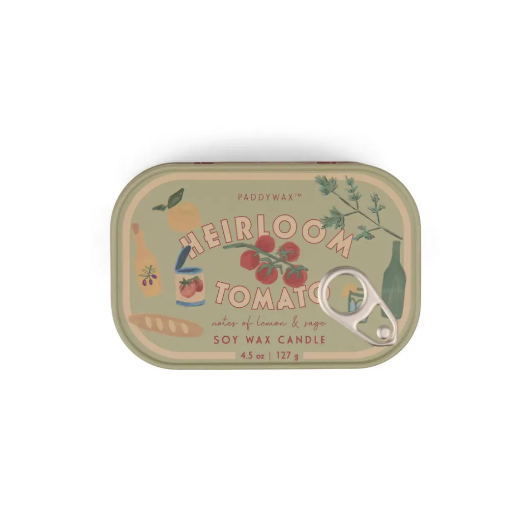 Heirloom Tomato Tin Candle