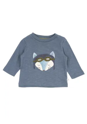 High Flyer Pilot Tee Baby - Stella Blue