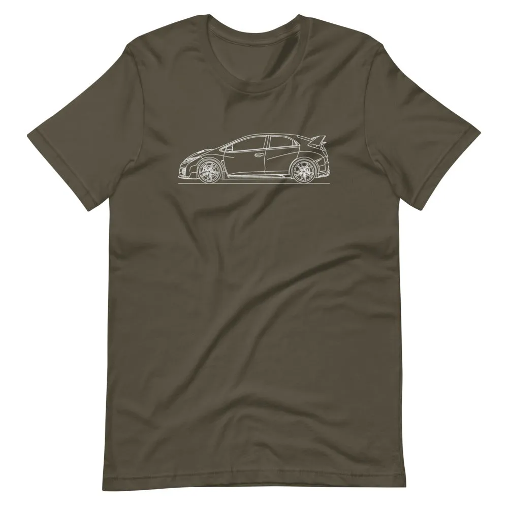 Honda Civic Type R outline T-shirt