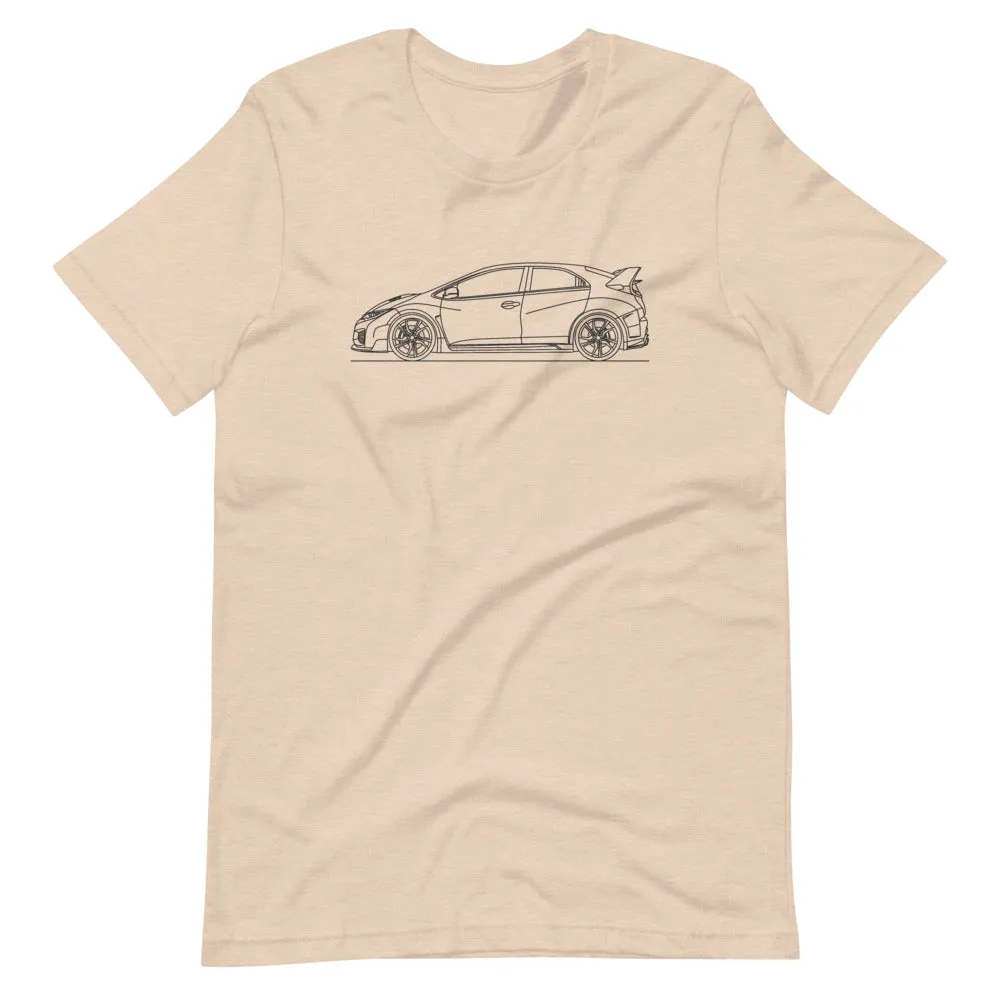Honda Civic Type R outline T-shirt