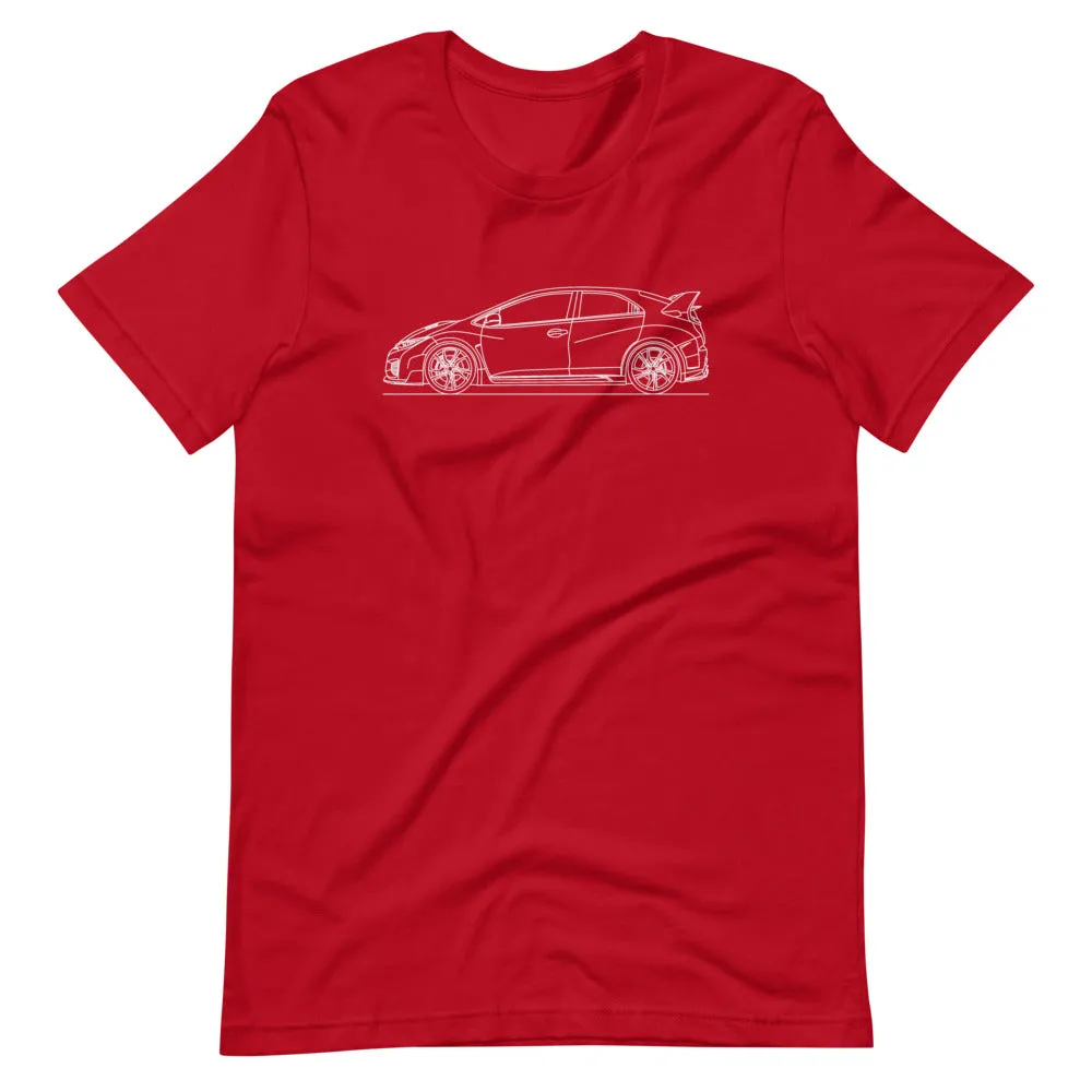 Honda Civic Type R outline T-shirt