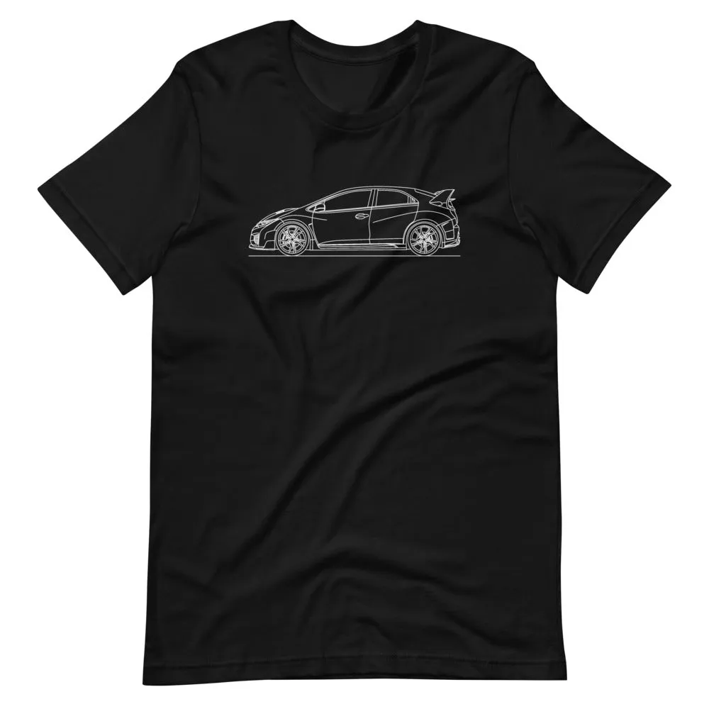 Honda Civic Type R outline T-shirt