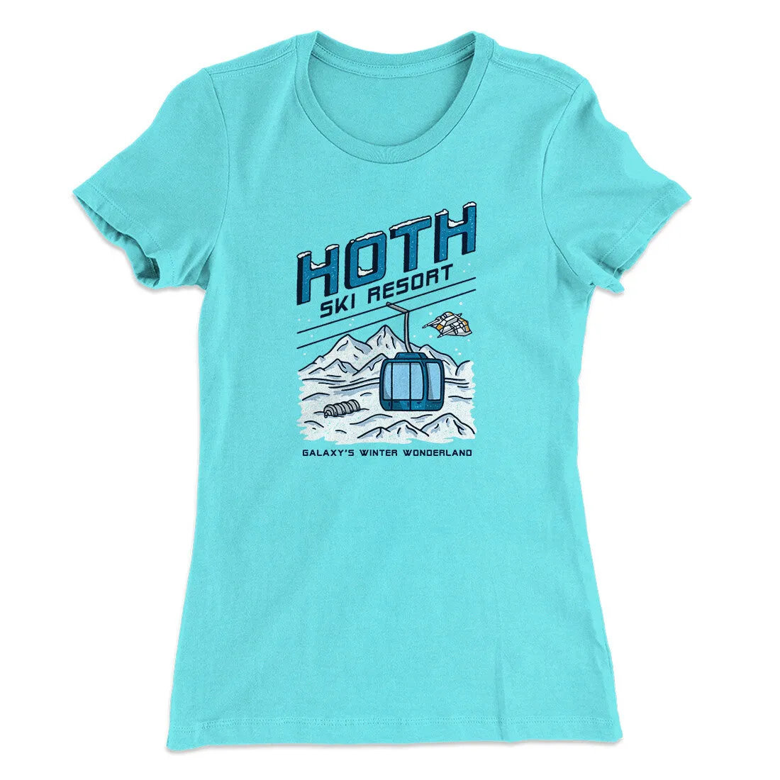 Hoth Ski Resort Women's T-Shirt