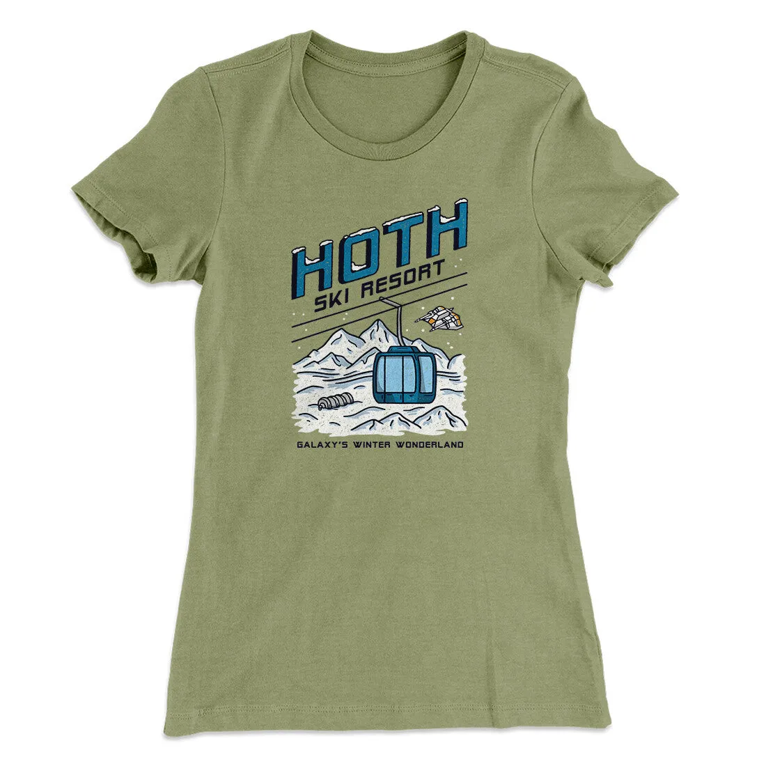 Hoth Ski Resort Women's T-Shirt