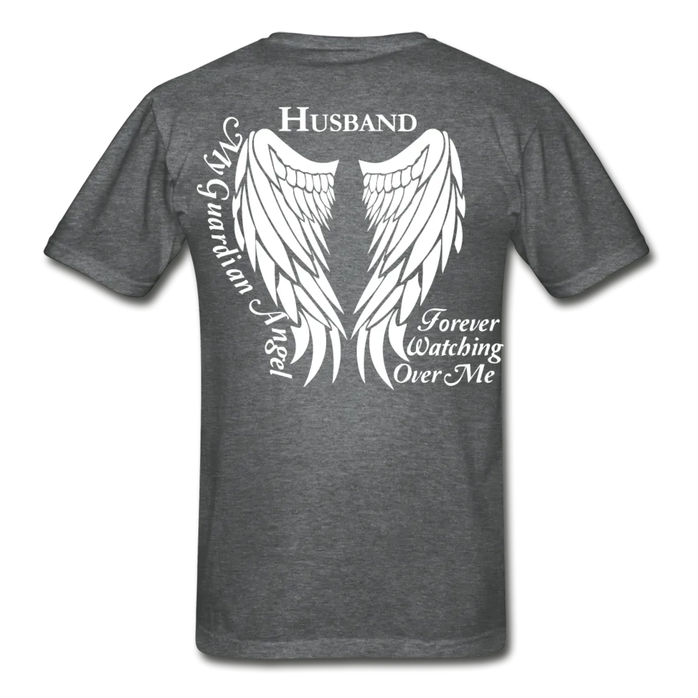 Husband Guardian Angel Gildan Ultra Cotton Adult T-Shirt