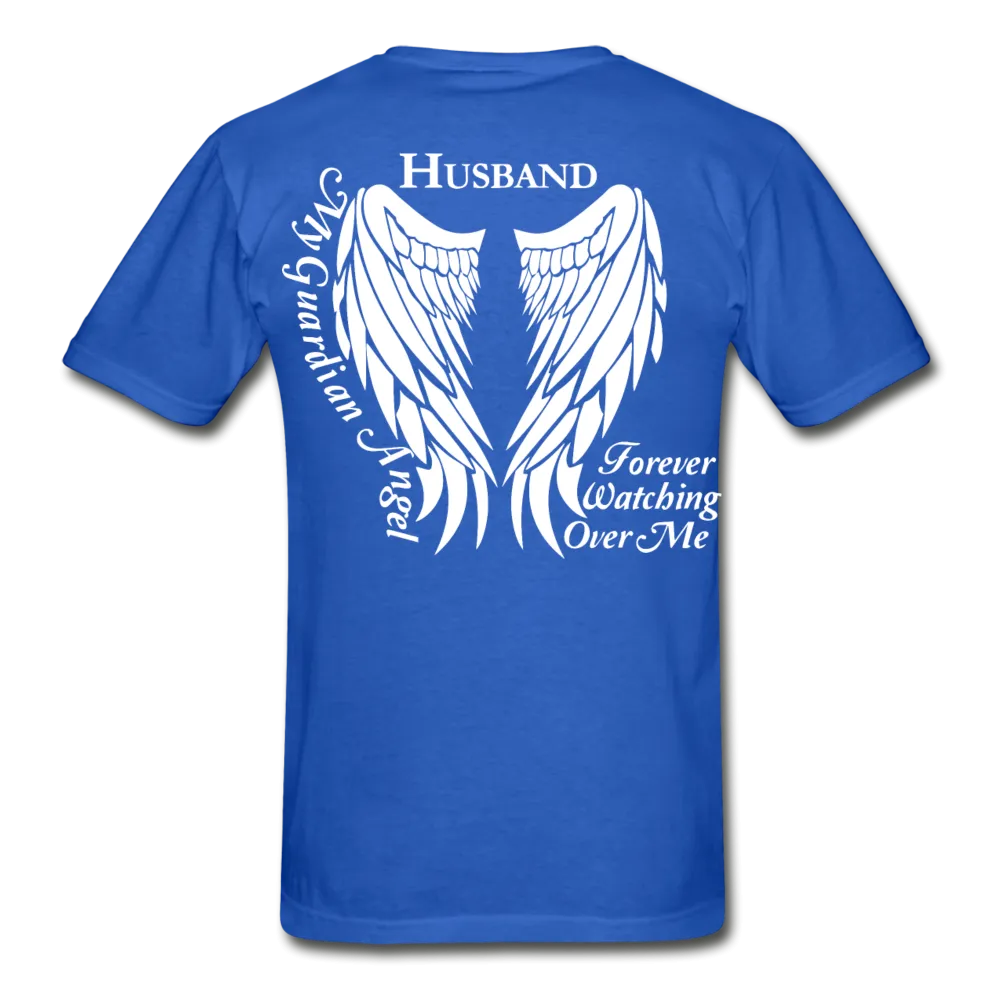 Husband Guardian Angel Gildan Ultra Cotton Adult T-Shirt