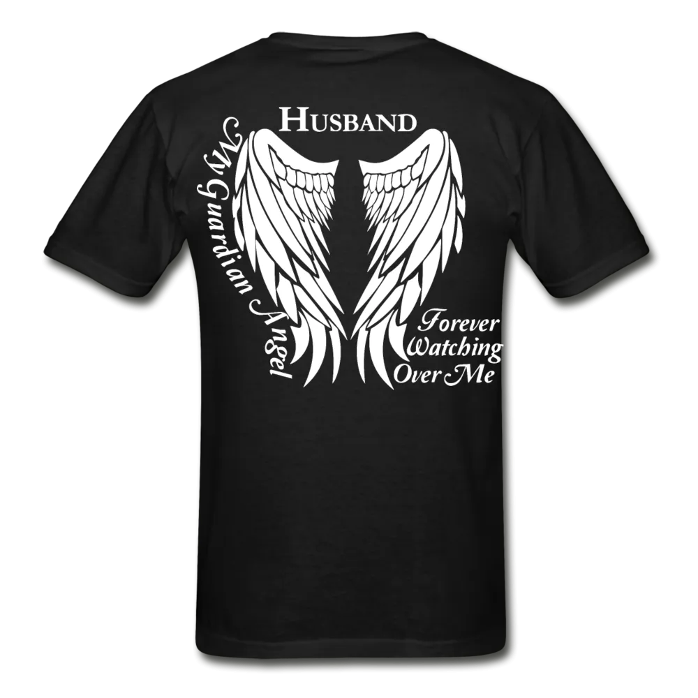 Husband Guardian Angel Gildan Ultra Cotton Adult T-Shirt