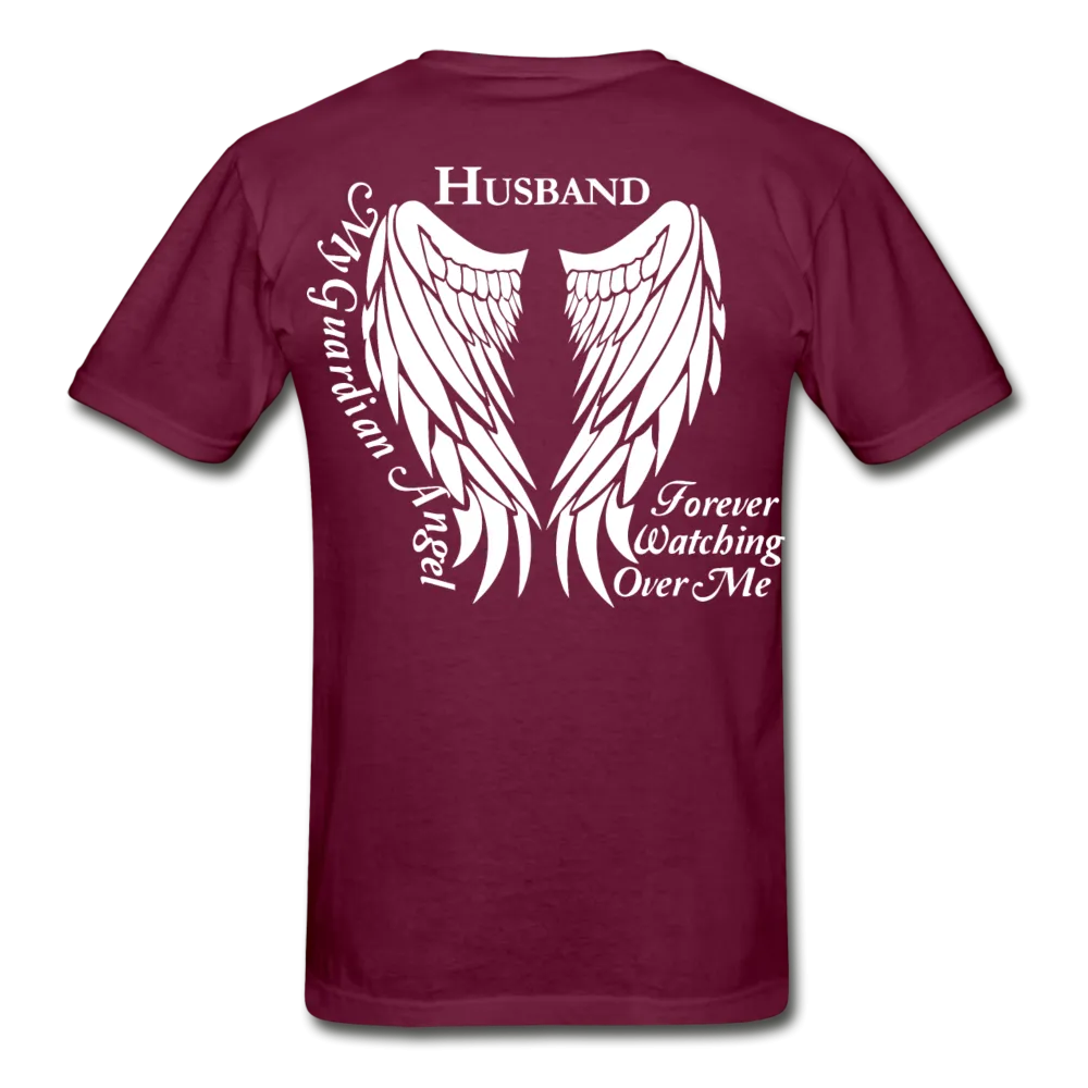 Husband Guardian Angel Gildan Ultra Cotton Adult T-Shirt