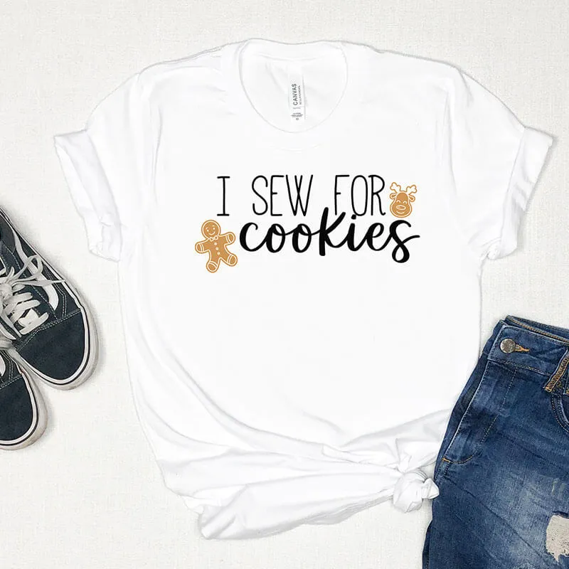 I Sew For Cookies T-shirt