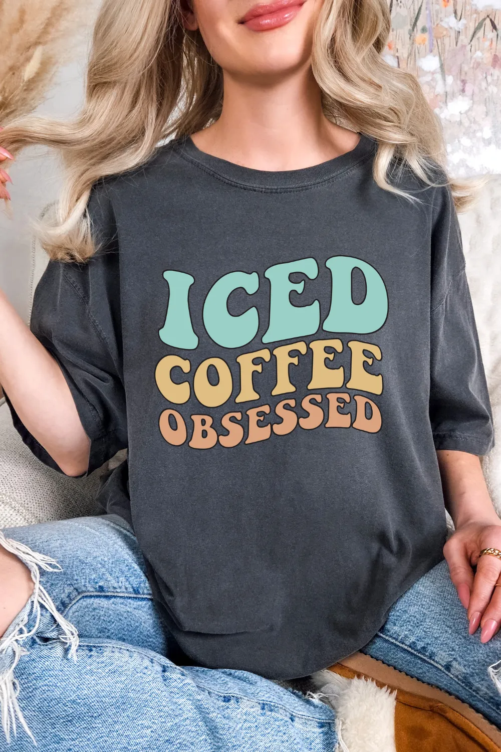 Iced Coffee Obsessed Tshirt