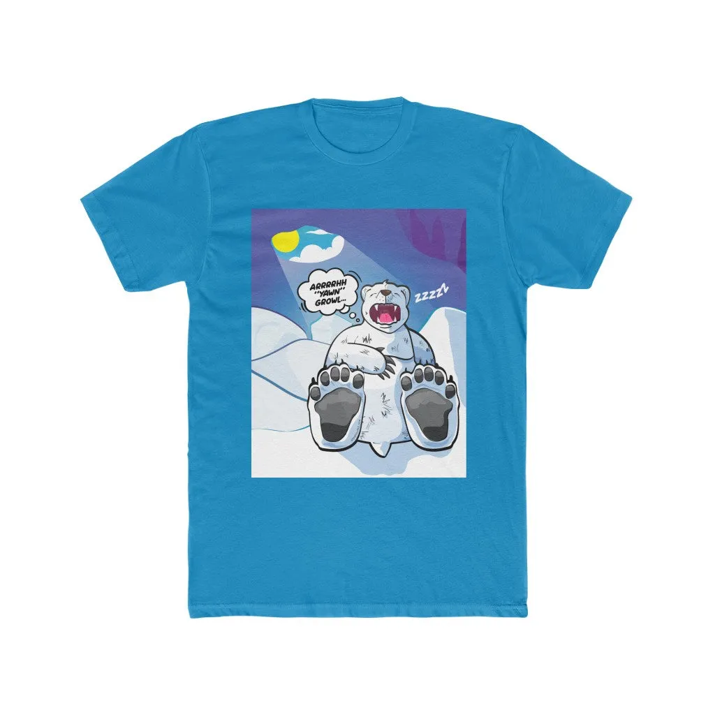 I'D RATHER BE SLEEPING Cotton Crew Tee