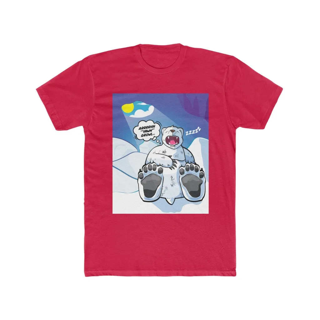 I'D RATHER BE SLEEPING Cotton Crew Tee