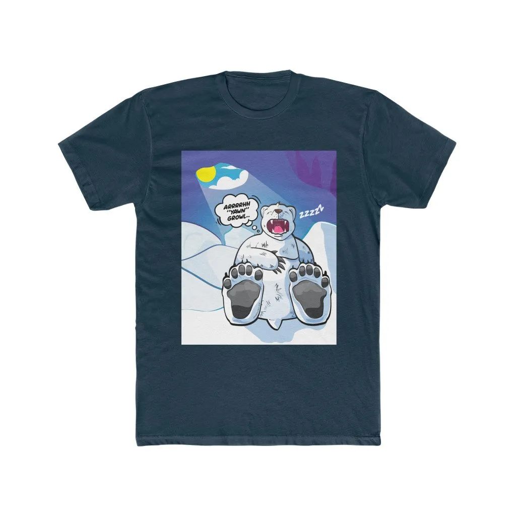 I'D RATHER BE SLEEPING Cotton Crew Tee