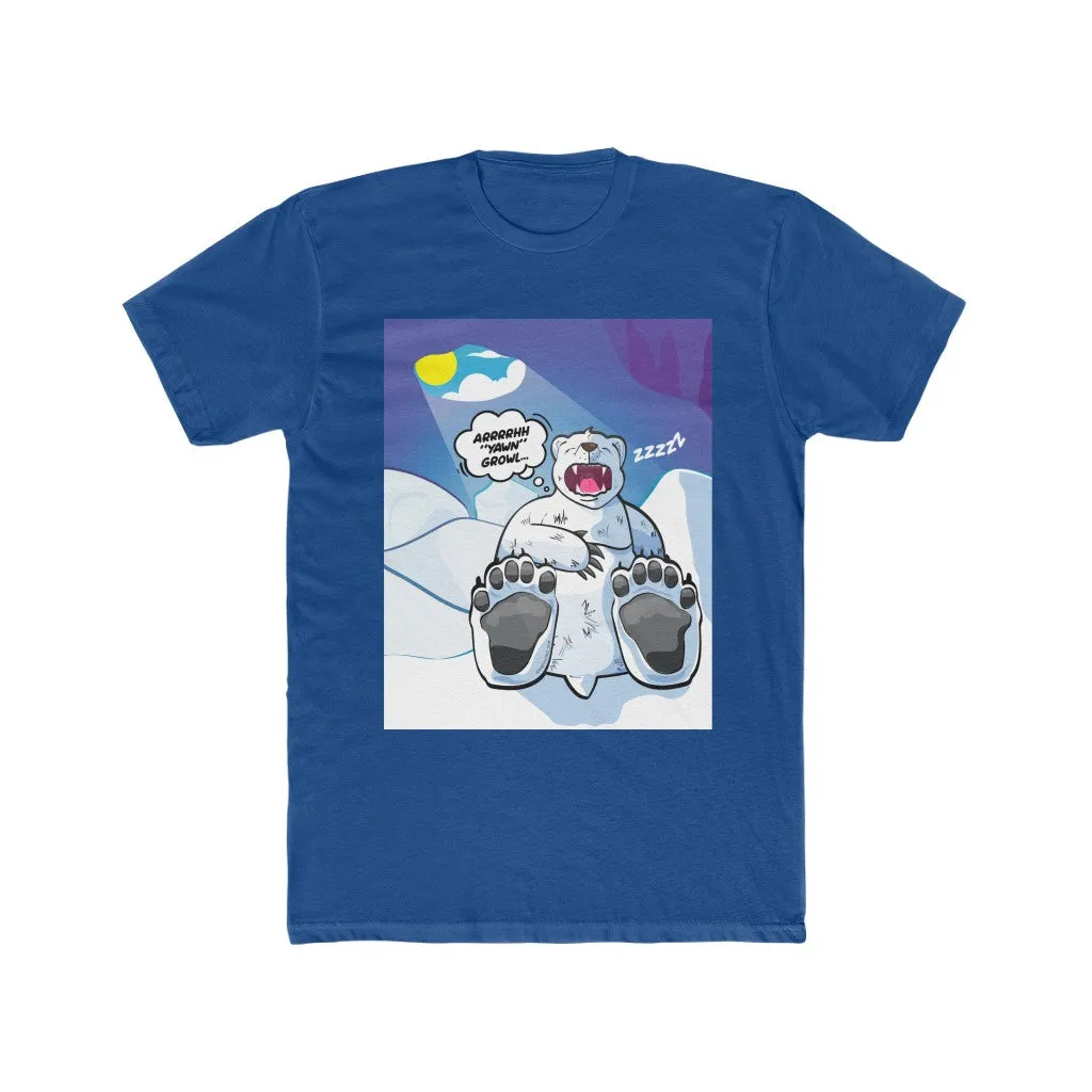 I'D RATHER BE SLEEPING Cotton Crew Tee