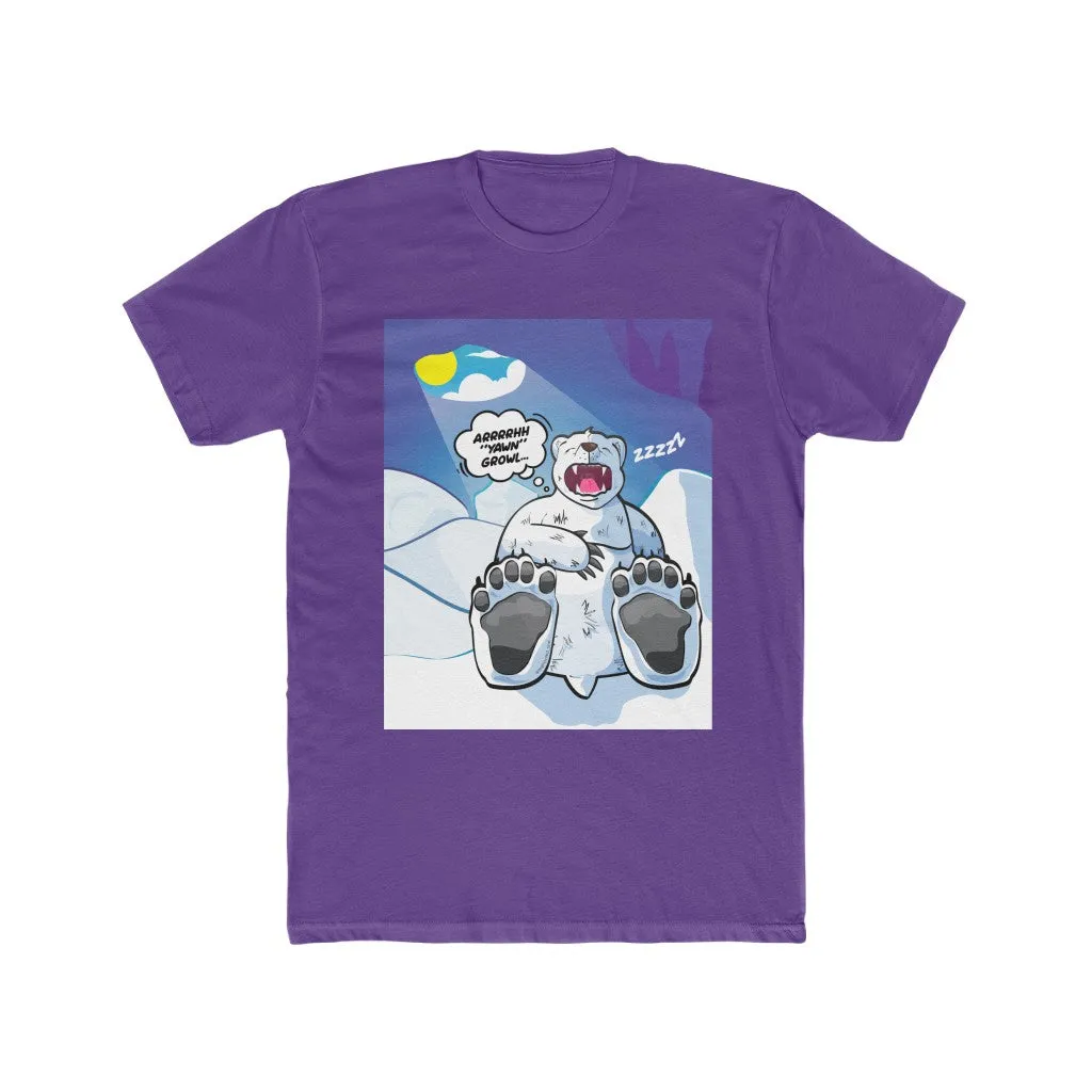 I'D RATHER BE SLEEPING Cotton Crew Tee