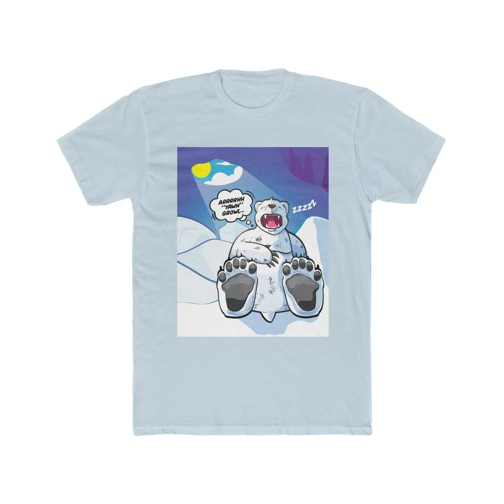 I'D RATHER BE SLEEPING Cotton Crew Tee