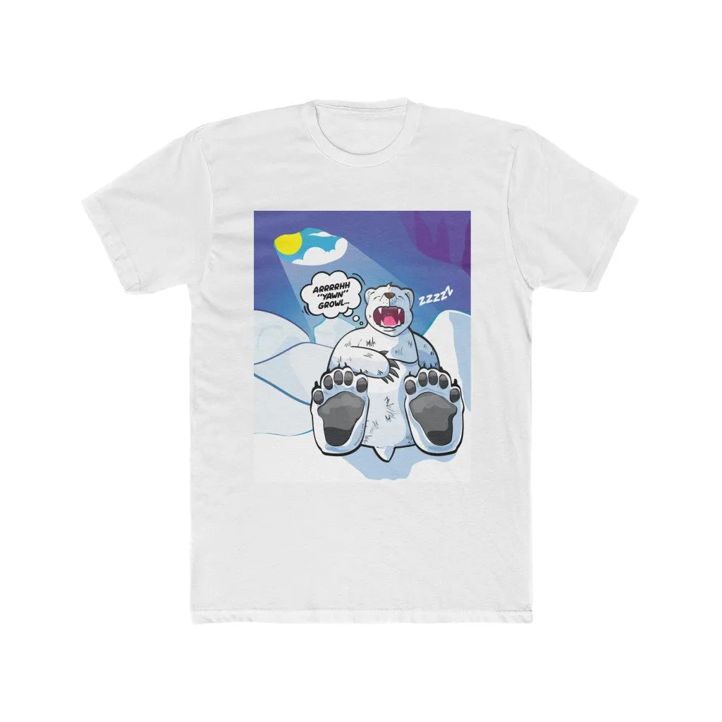 I'D RATHER BE SLEEPING Cotton Crew Tee
