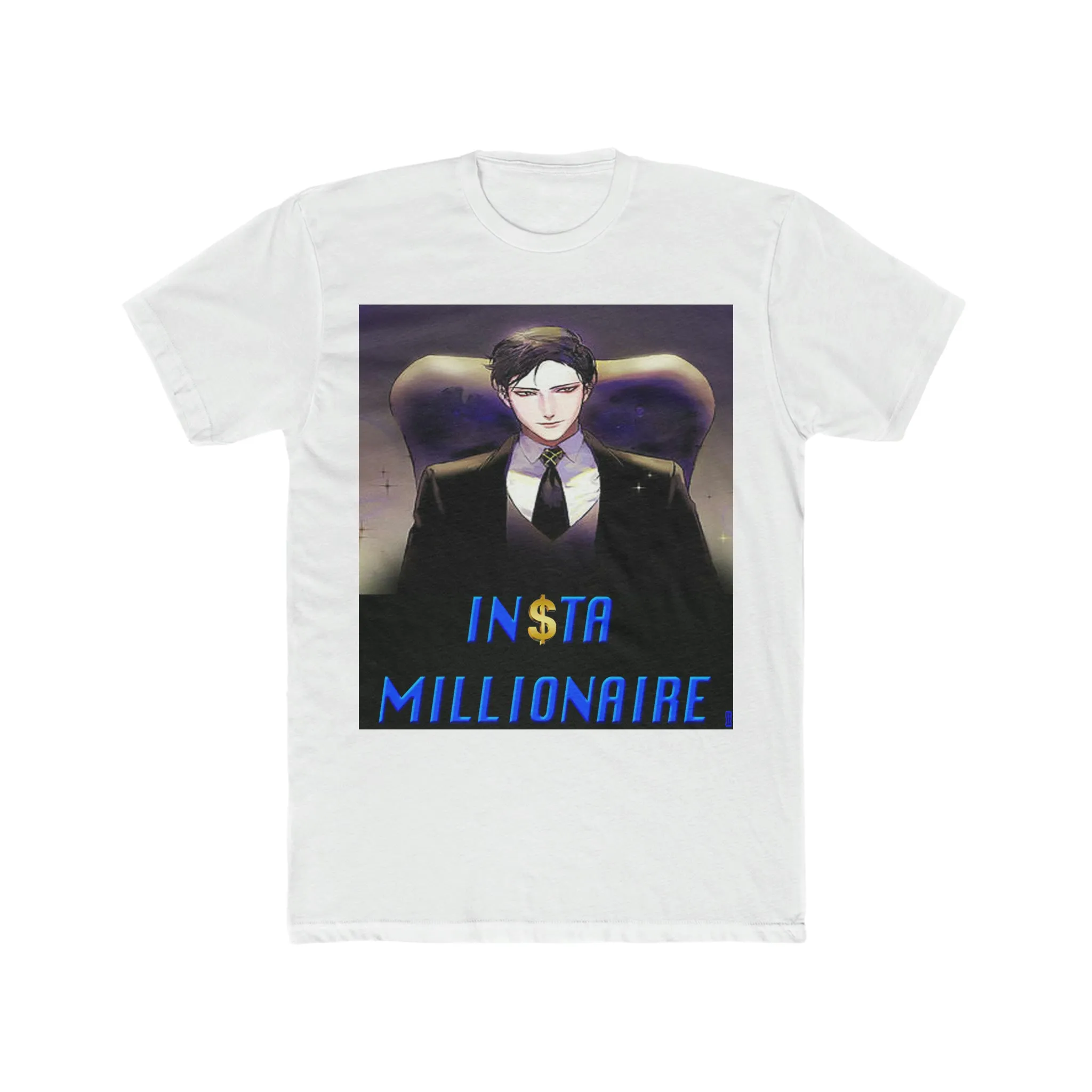 Insta Millionaire Black Suit T-Shirt #5