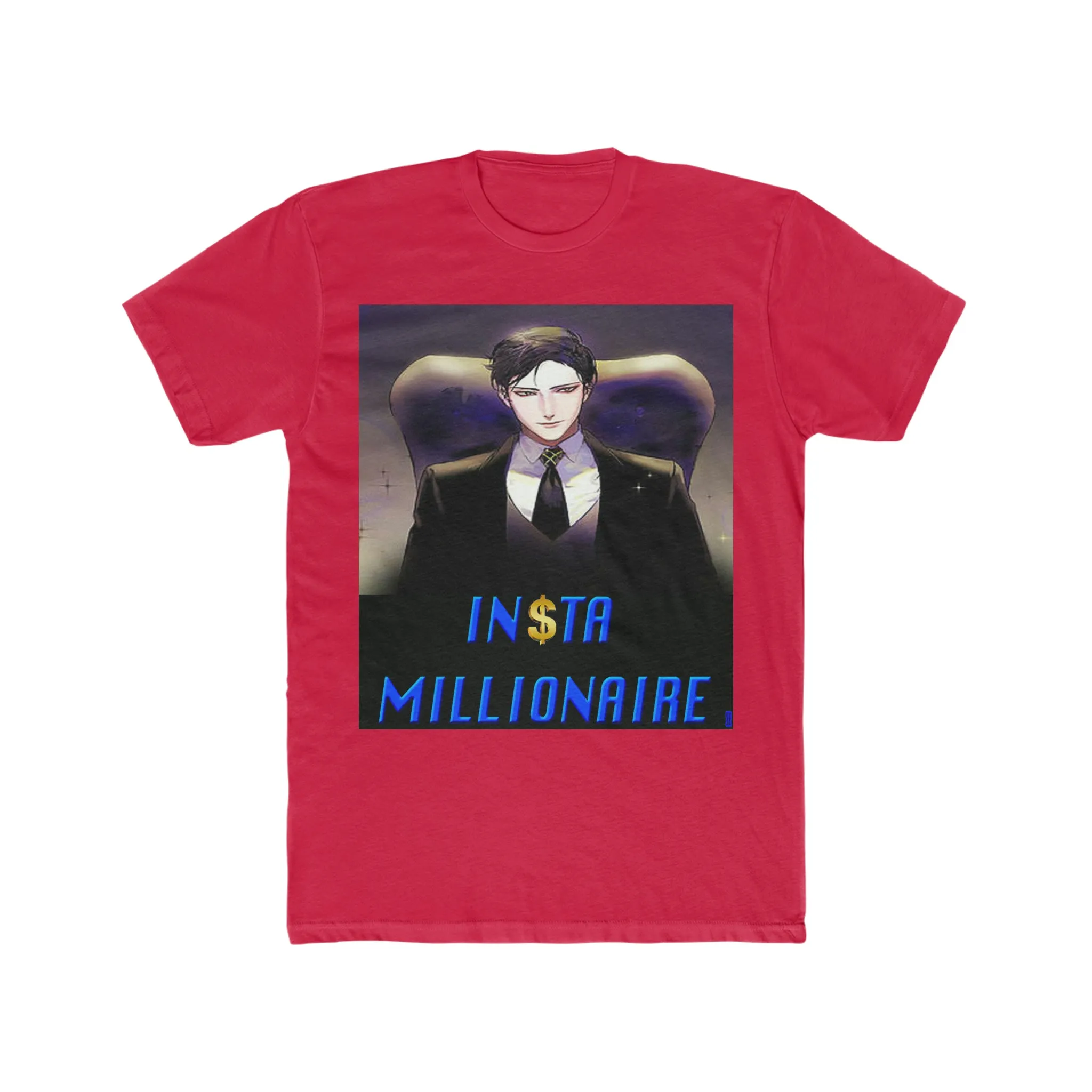 Insta Millionaire Black Suit T-Shirt #5