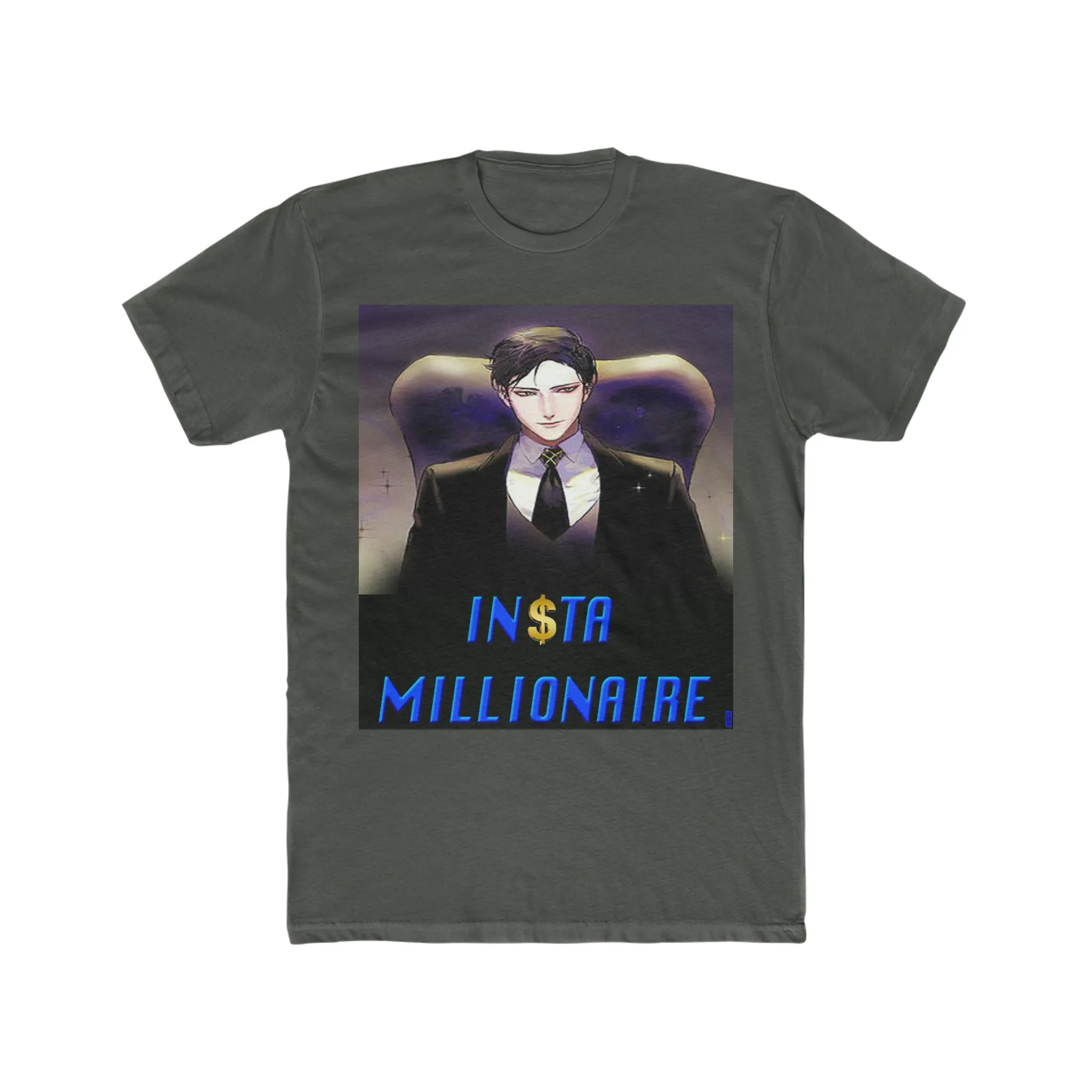 Insta Millionaire Black Suit T-Shirt #5