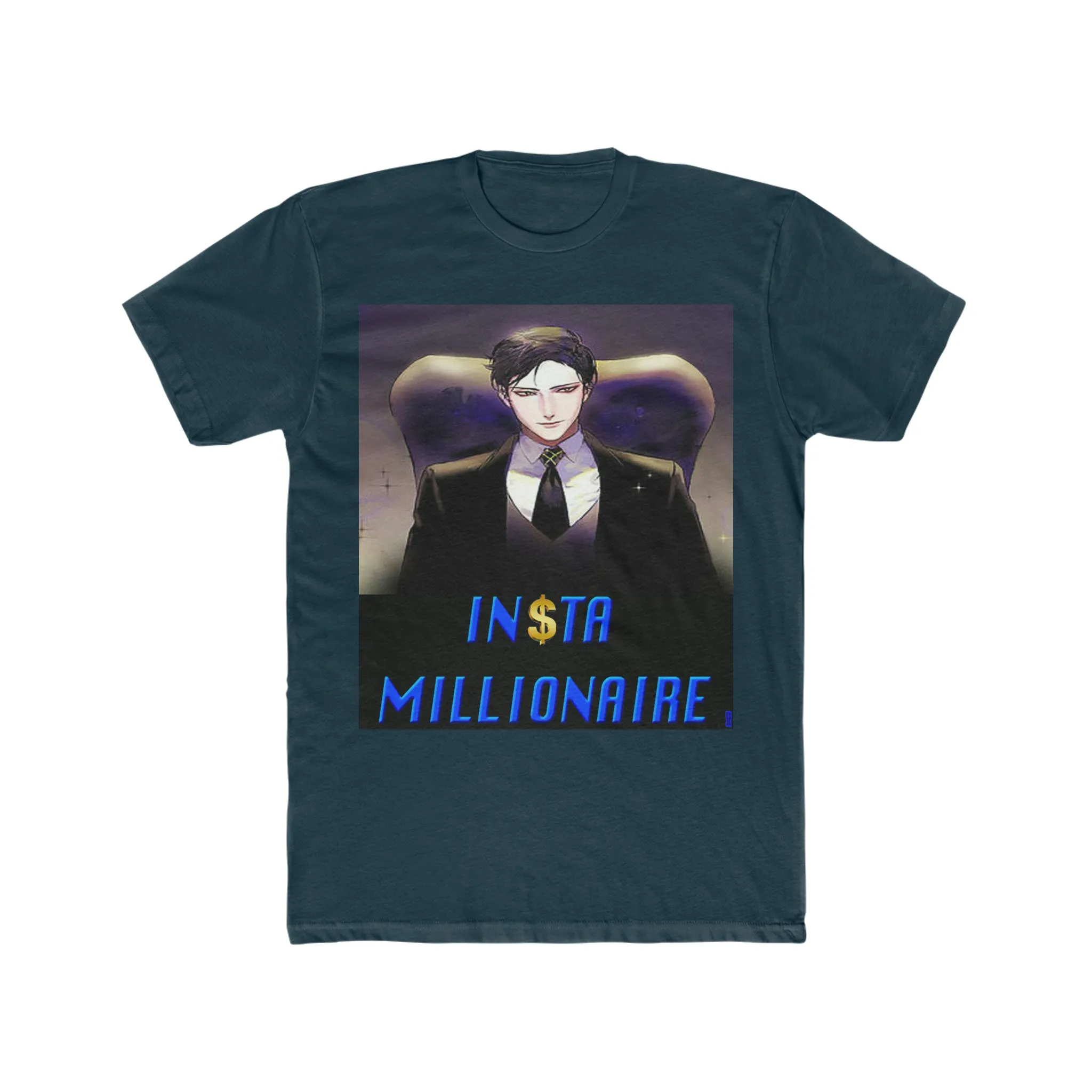 Insta Millionaire Black Suit T-Shirt #5