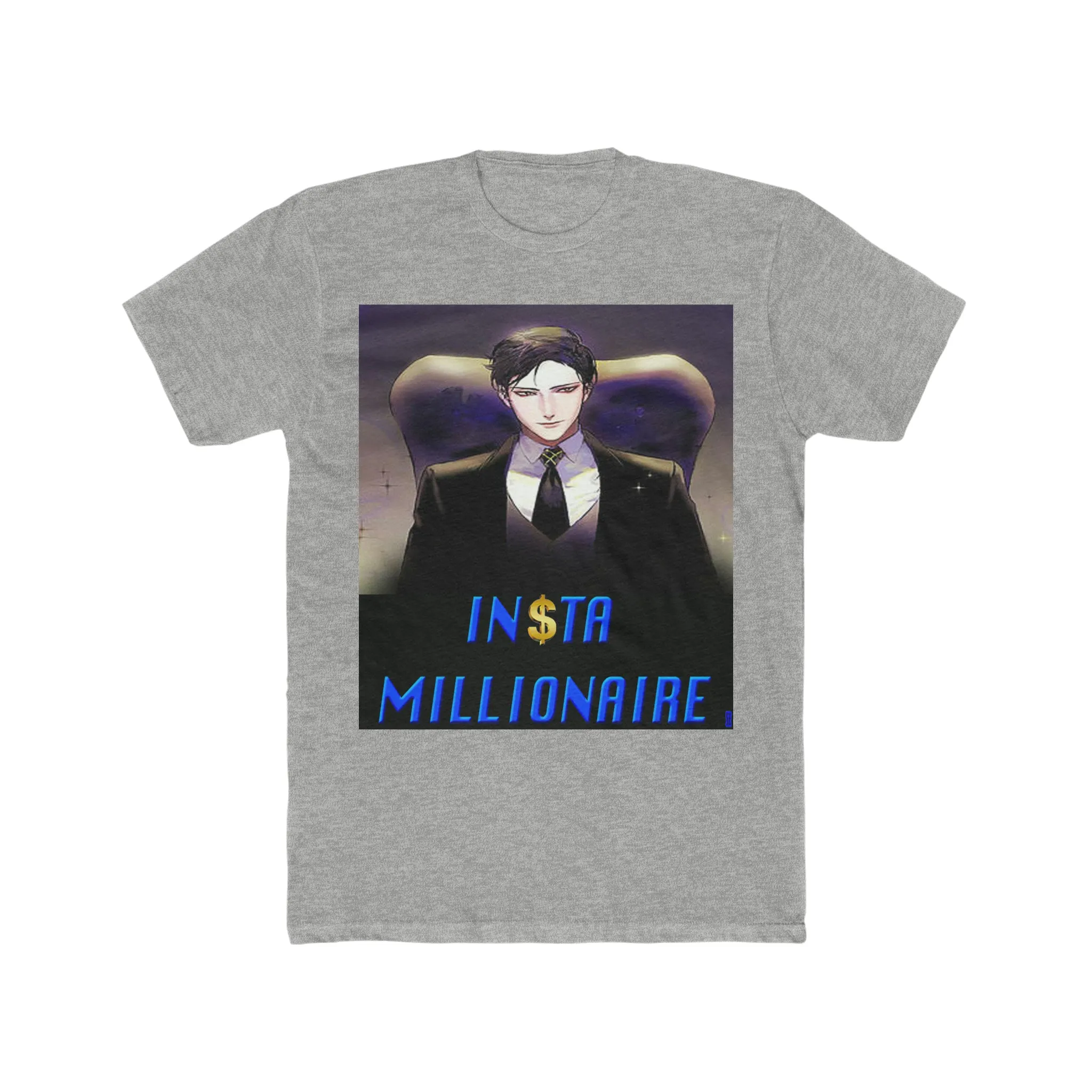 Insta Millionaire Black Suit T-Shirt #5